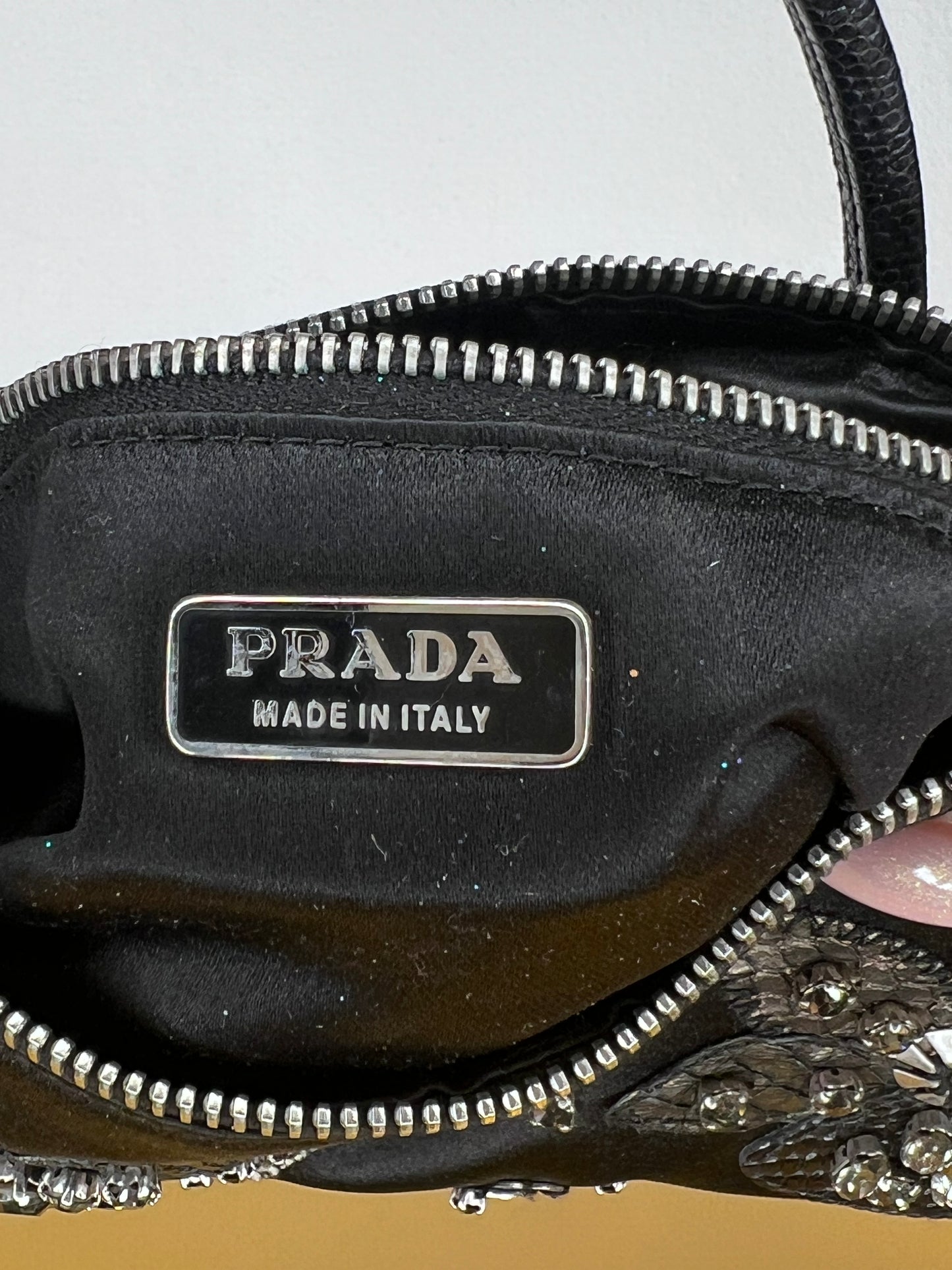 Prada Pochette Satin