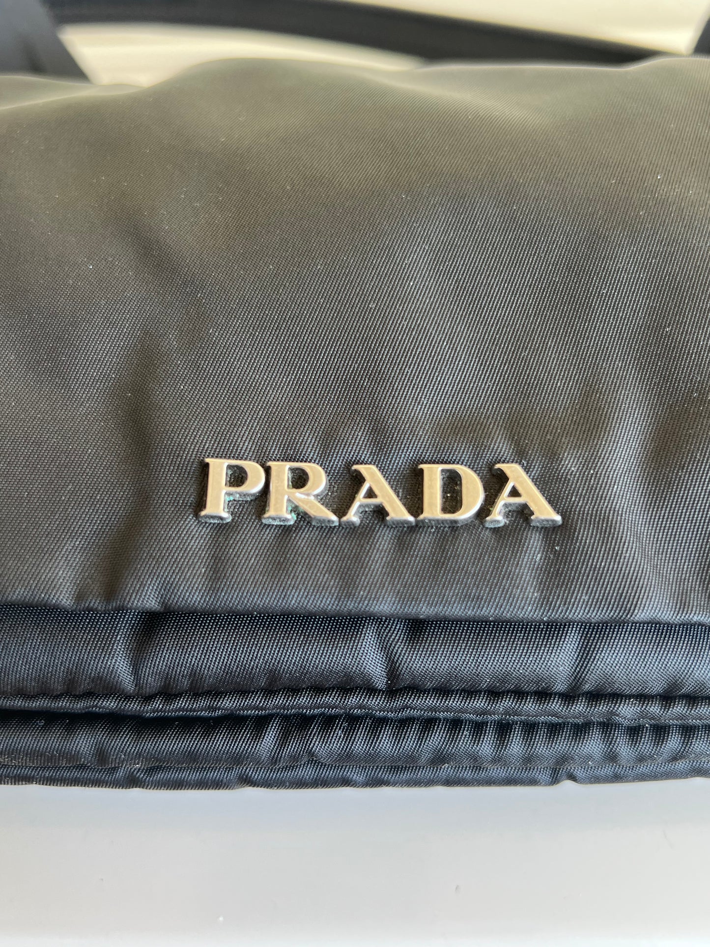 Borsa Prada tessuto volant