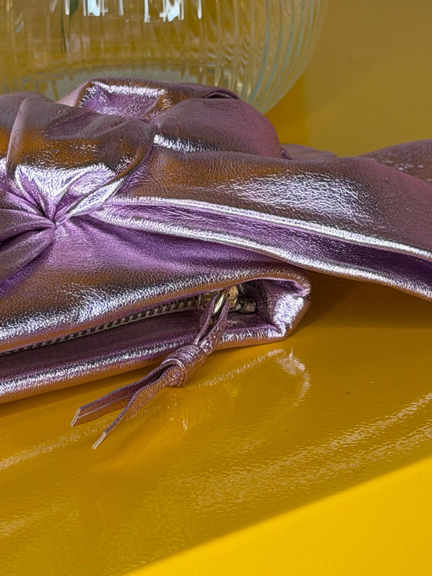 Valentino Bow Pochette light purple