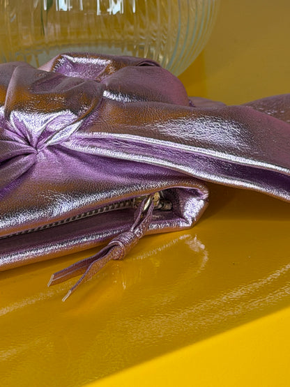 Valentino Bow Pochette light purple