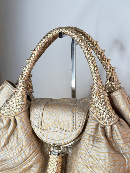 Fendi Spy Gold Silver