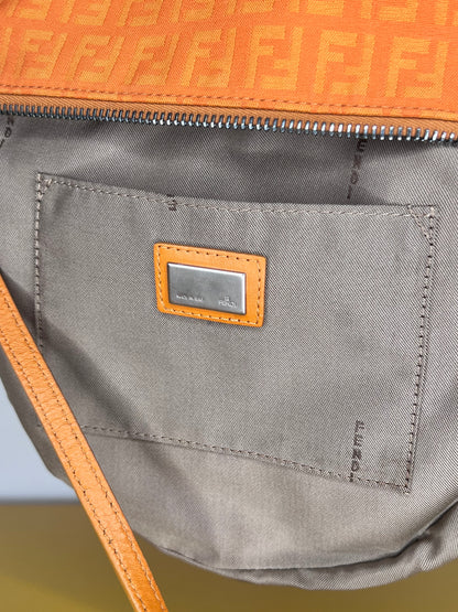 Fendi Pochette Monogram Orange