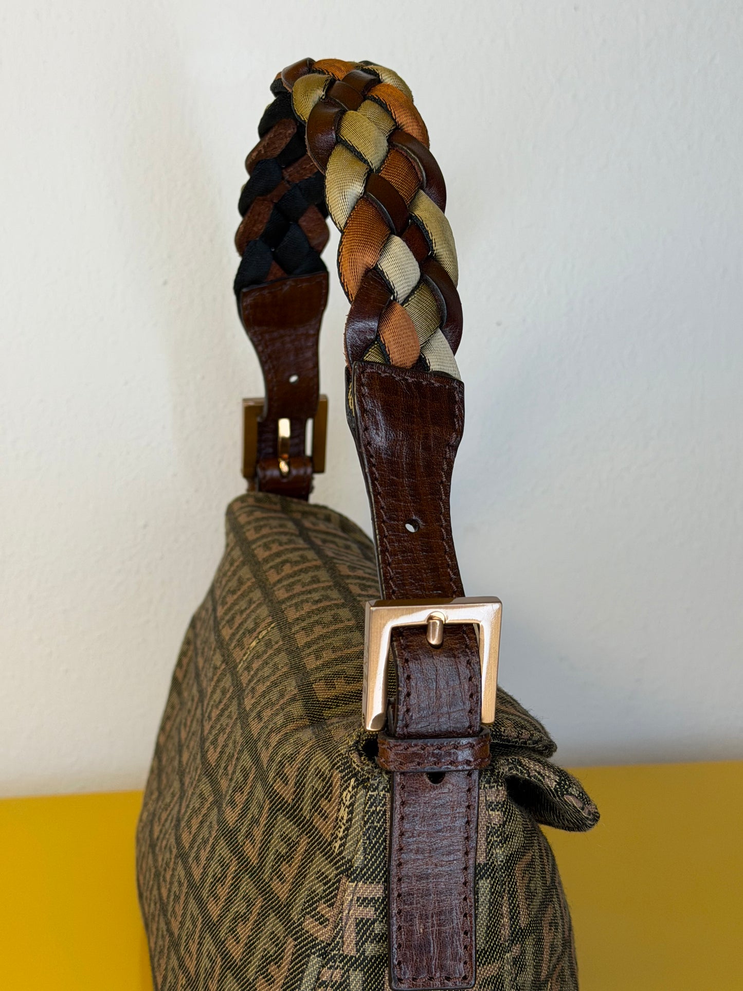 Fendi Baguette Double Flap