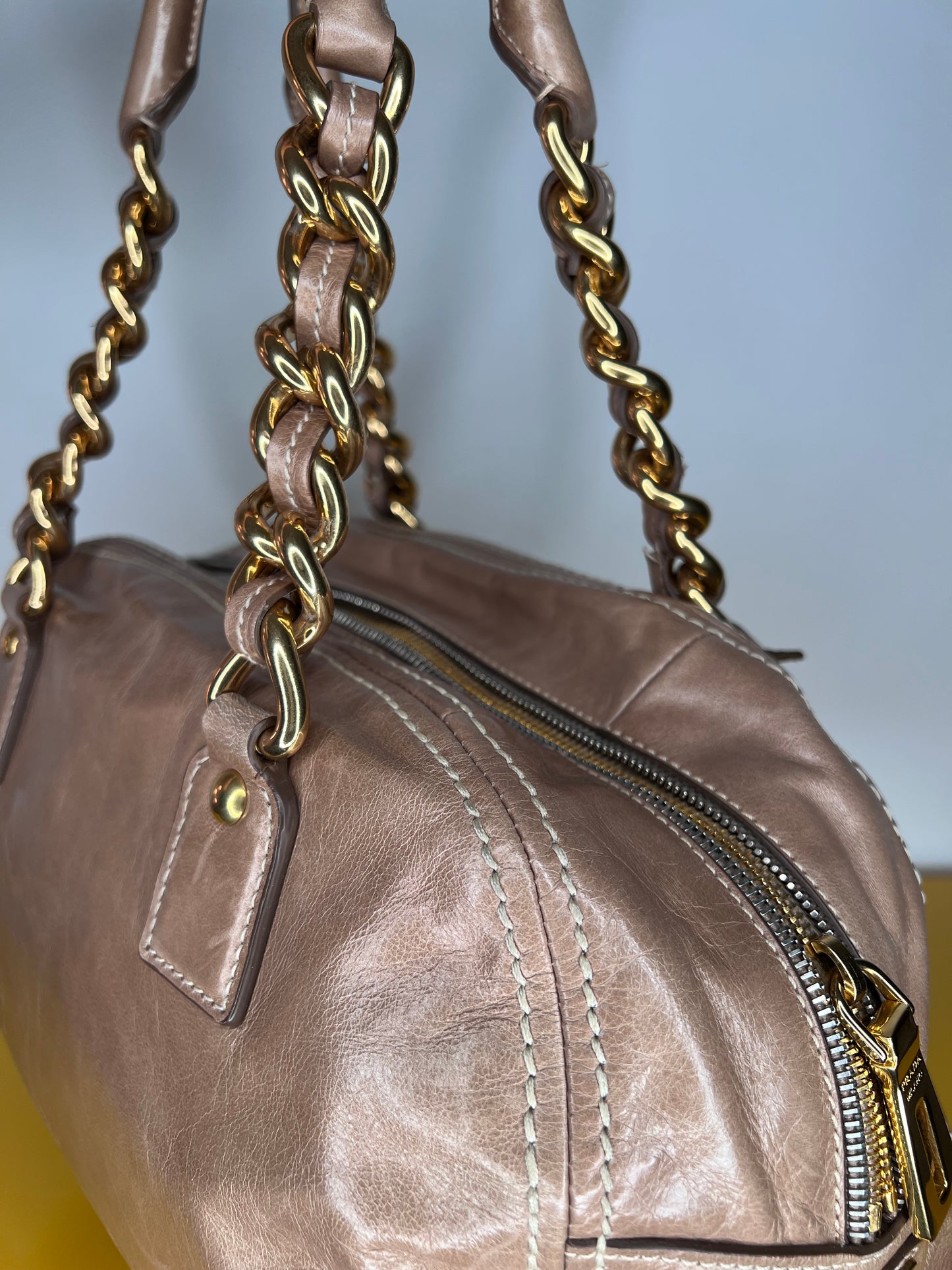 Prada Bauletto Shine