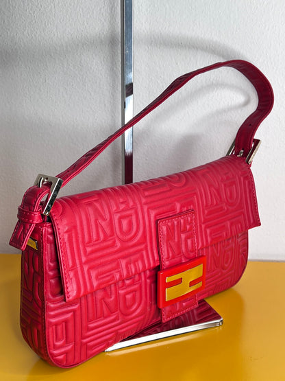 Fendi Baguette rossa