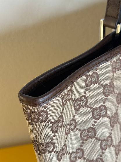Gucci Tote Canvas GG Beige