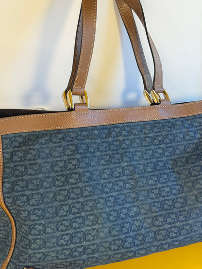 Gucci Abbey Tote Denim