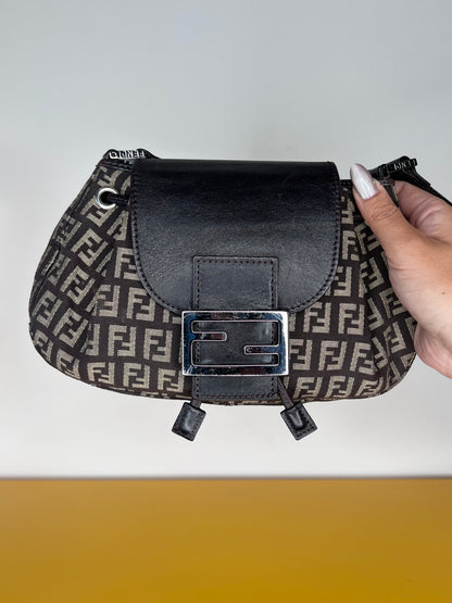 Fendi Mini Baguette Brown