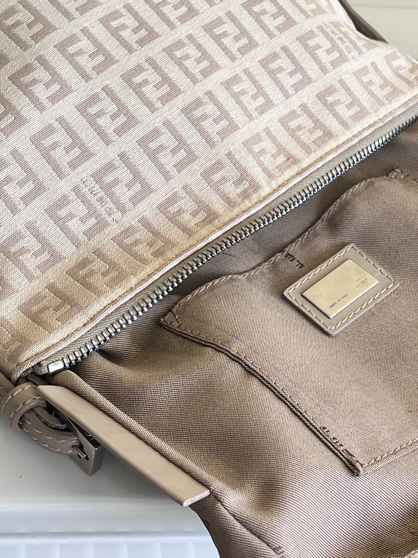 Mini hobo Fendi Zucchino