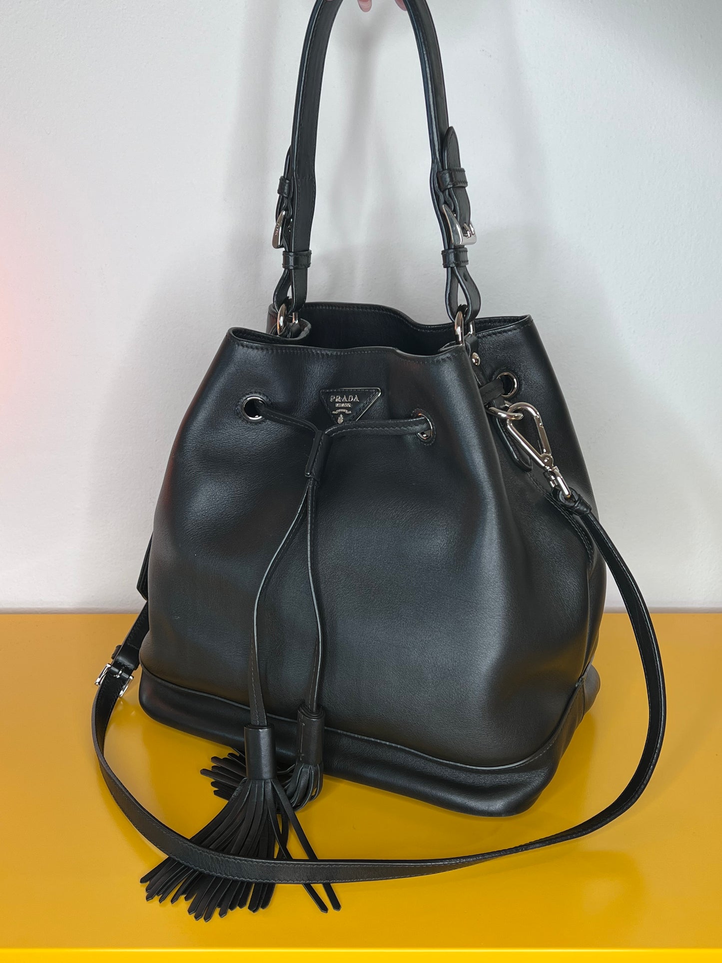 Prada Bucket soft leather