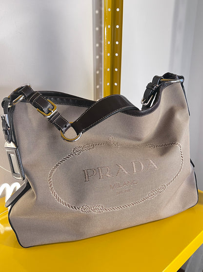 Prada logo Jaquard