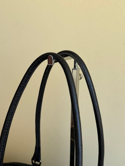 Prada Bauletto in Nylon e Pelle Saffiano