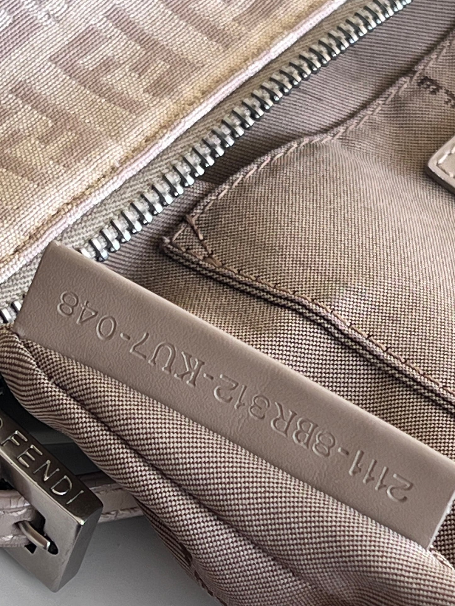 Mini hobo Fendi Zucchino
