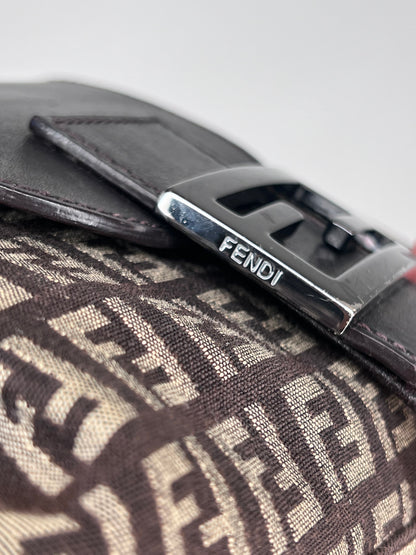 Fendi Mini Baguette Brown