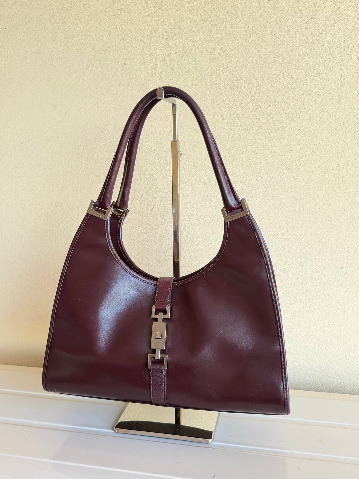 Gucci Bardot vinaccia