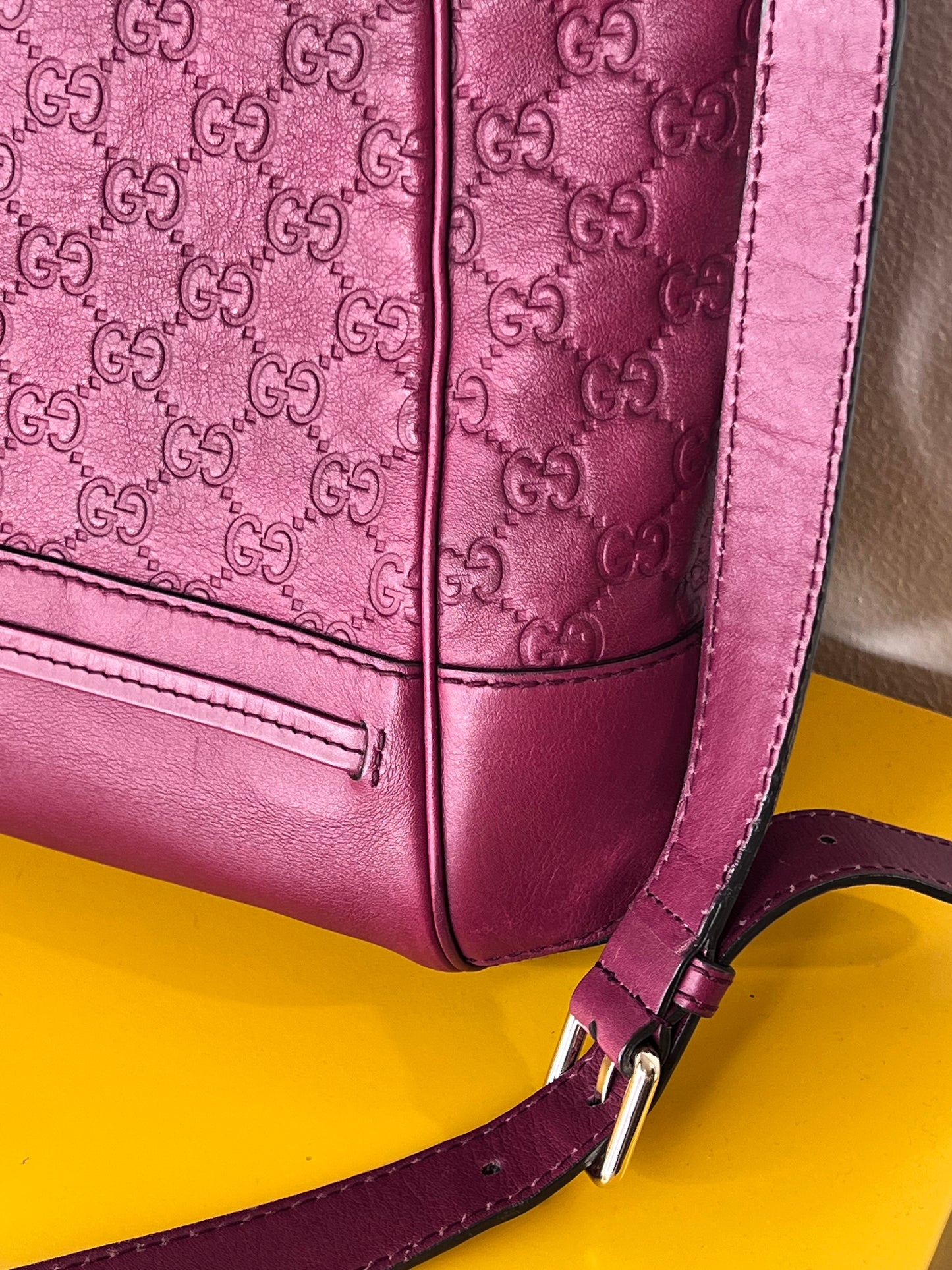 Gucci tote Bordeaux