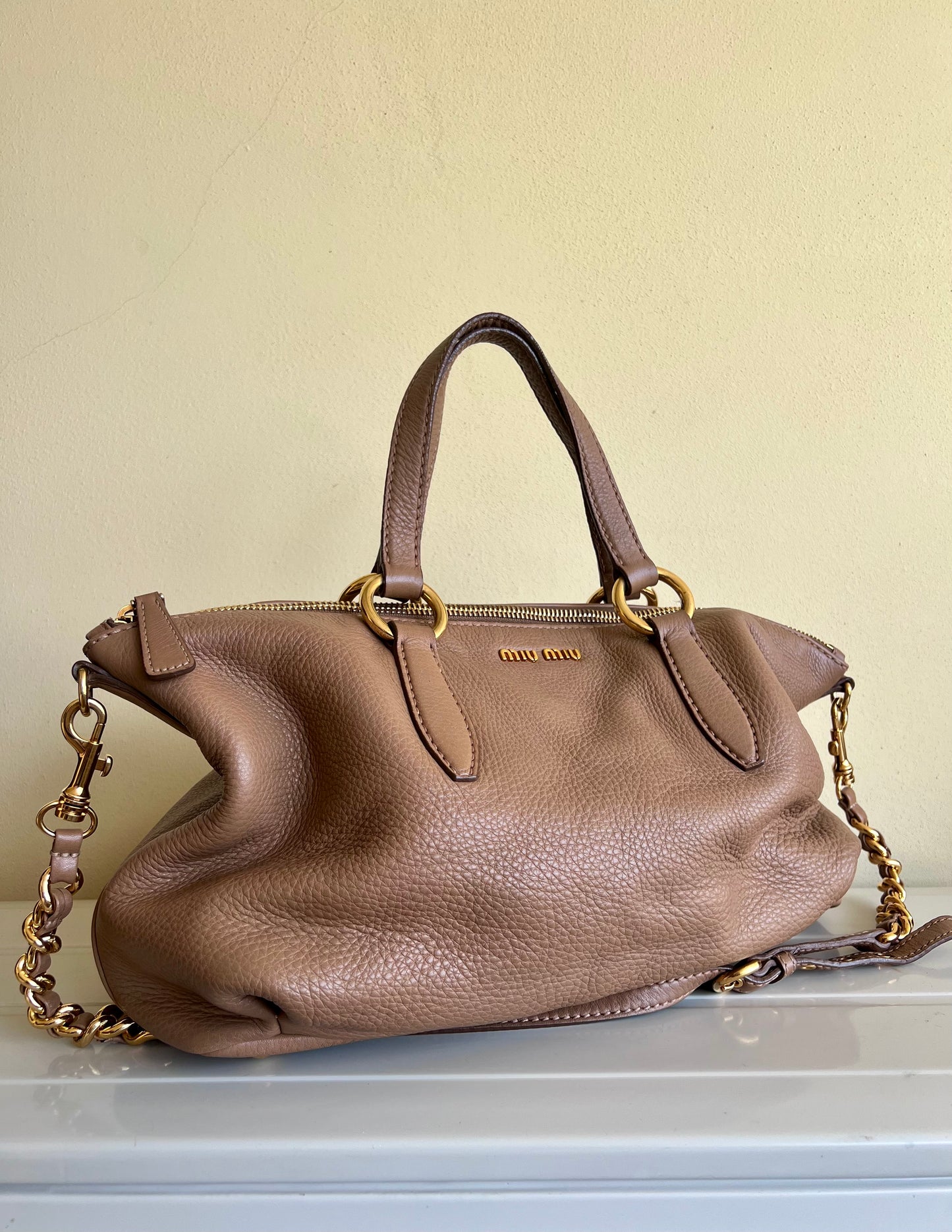 Miu Miu caramel
