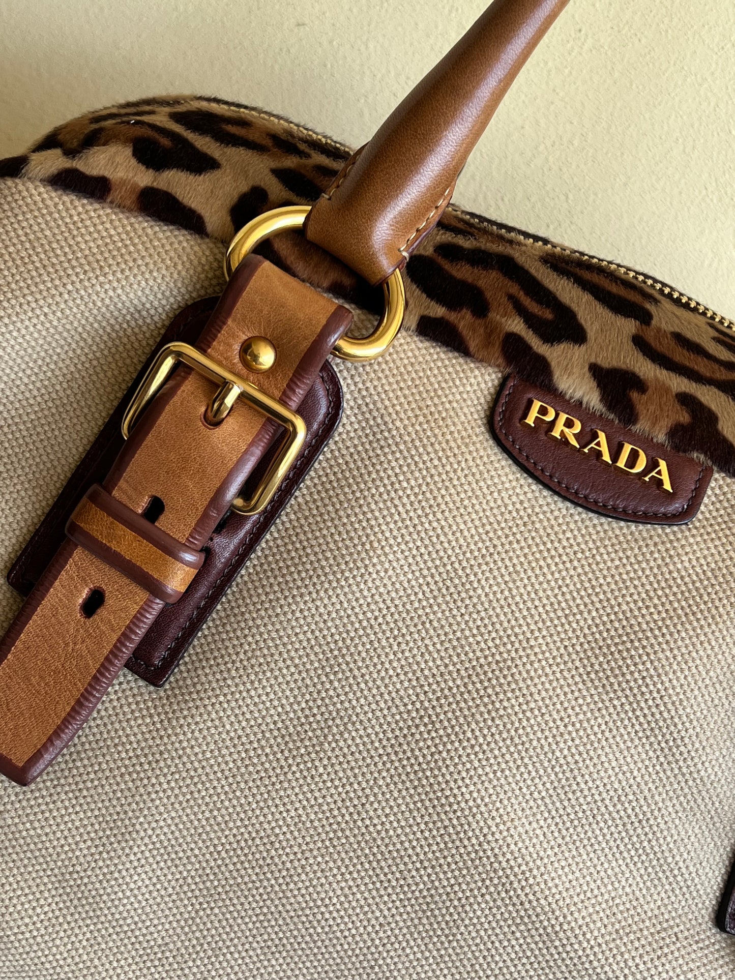 Prada Tote Animalier