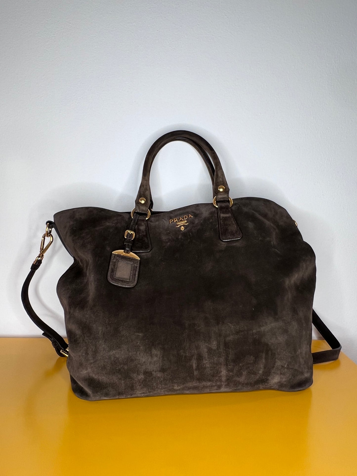 Prada Suede tote
