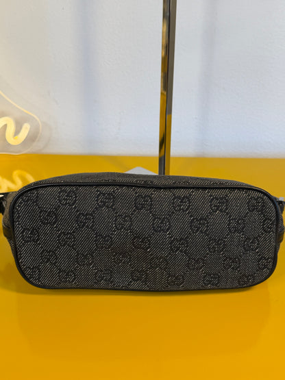 Gucci boat bag grey denim