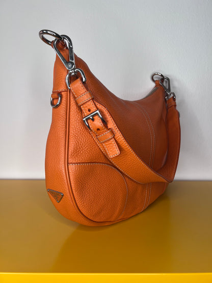 Prada Half Moon Orange