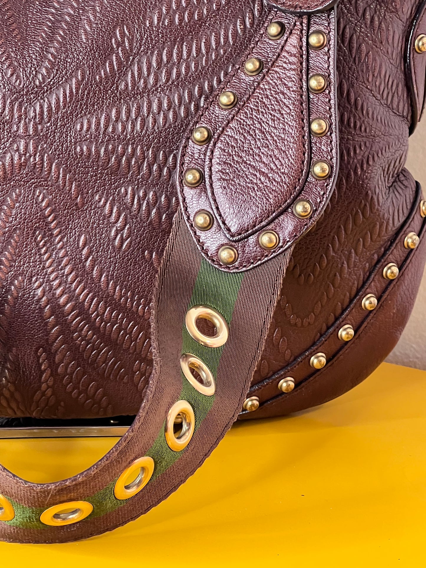Gucci Pelham tracolla marrone