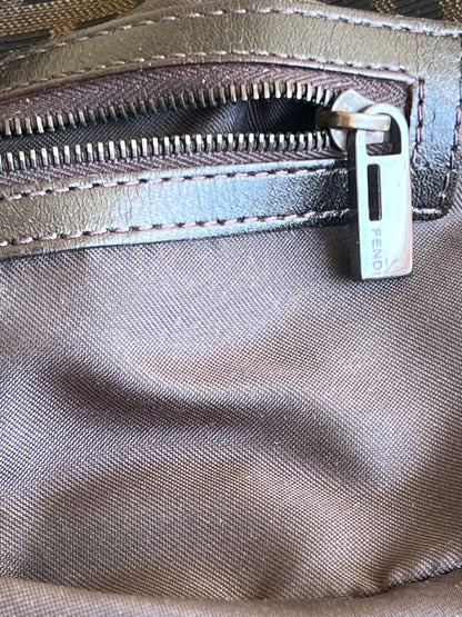 Fendi baguette Double Flap Zucca