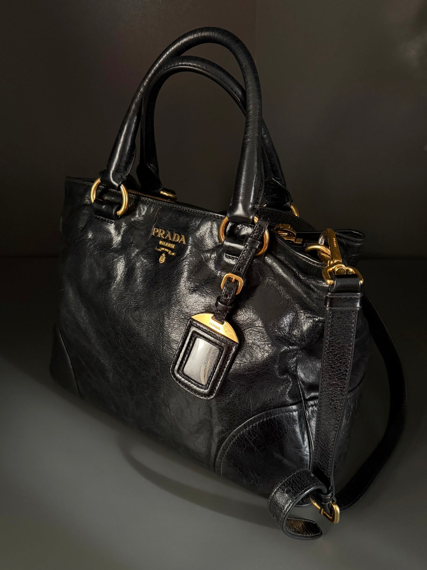 Prada vitello shine