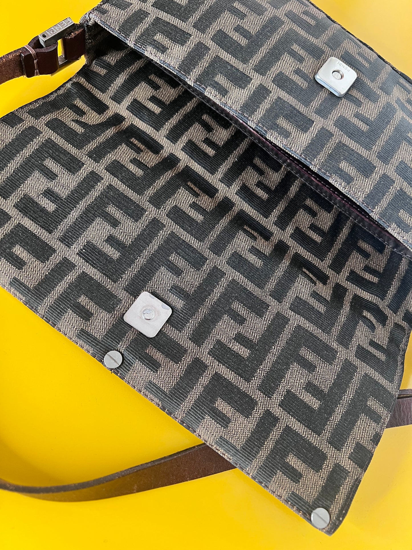 Fendi borsetta a spalla Zucca