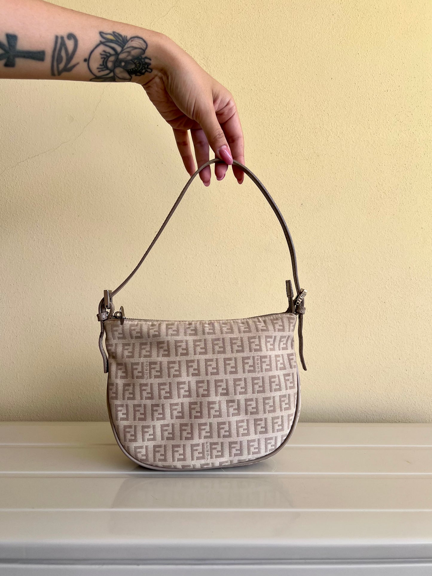 Mini hobo Fendi Zucchino