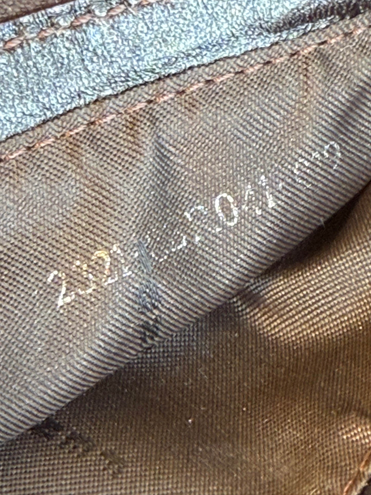 Fendi Pochette Zucca