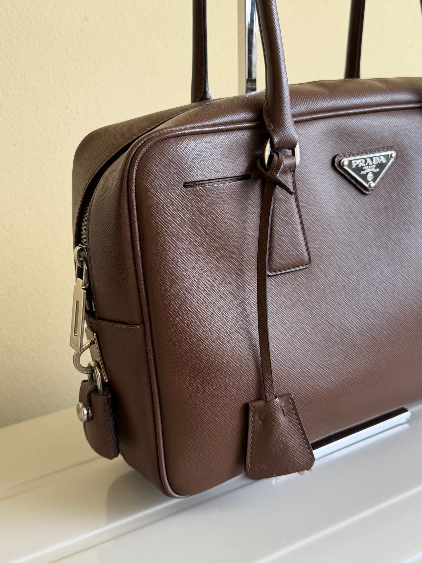 Prada bauletto pelle saffiano