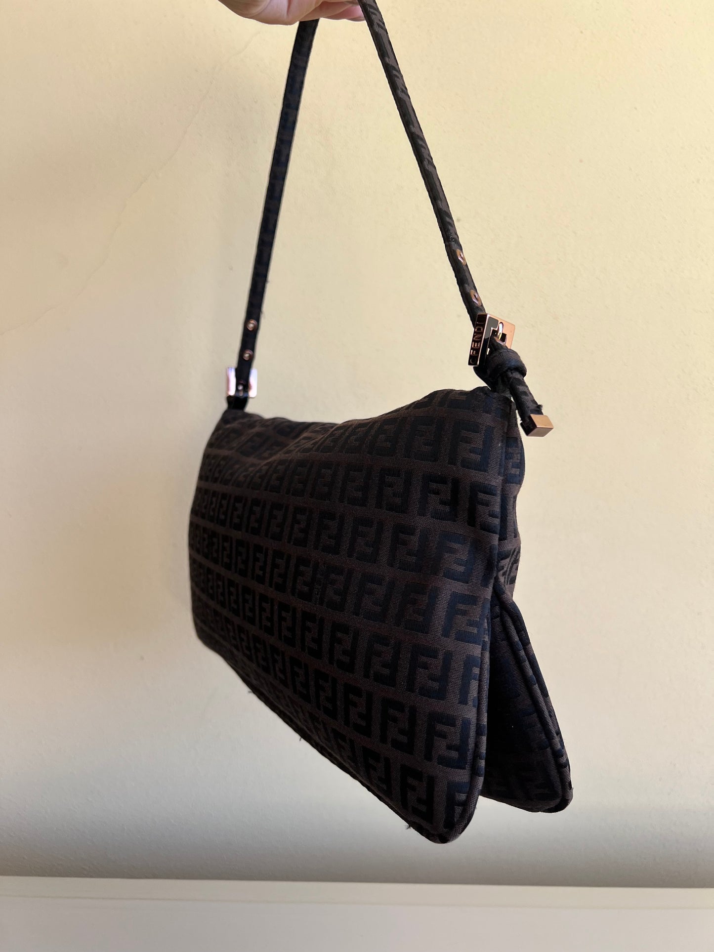 Fendi baguette Double Flap