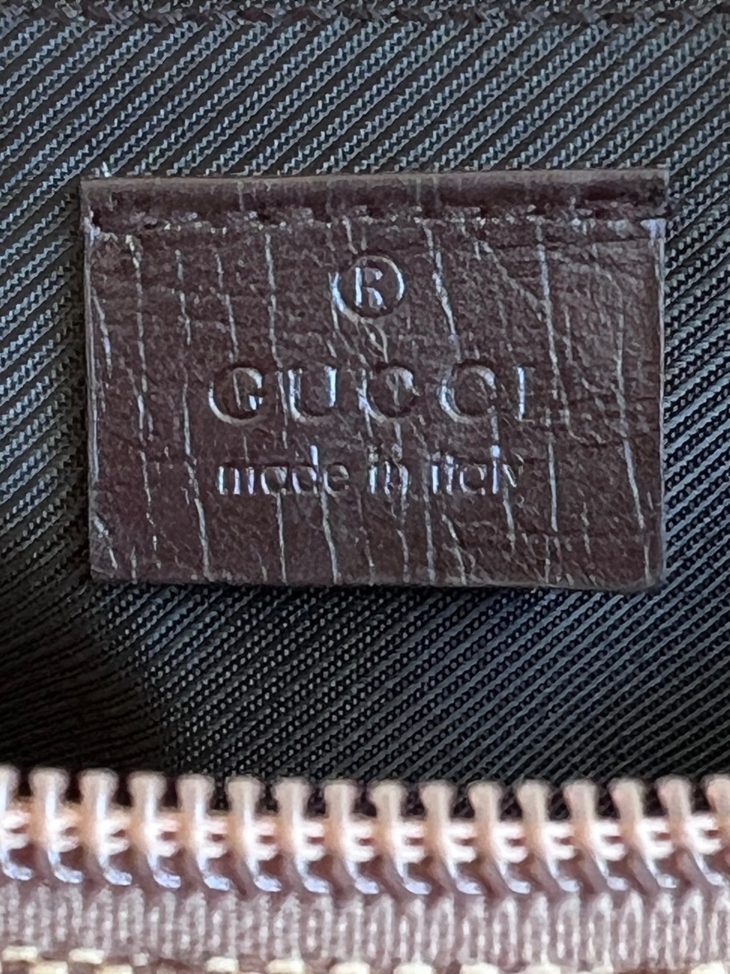 Gucci boat bag classic monogram