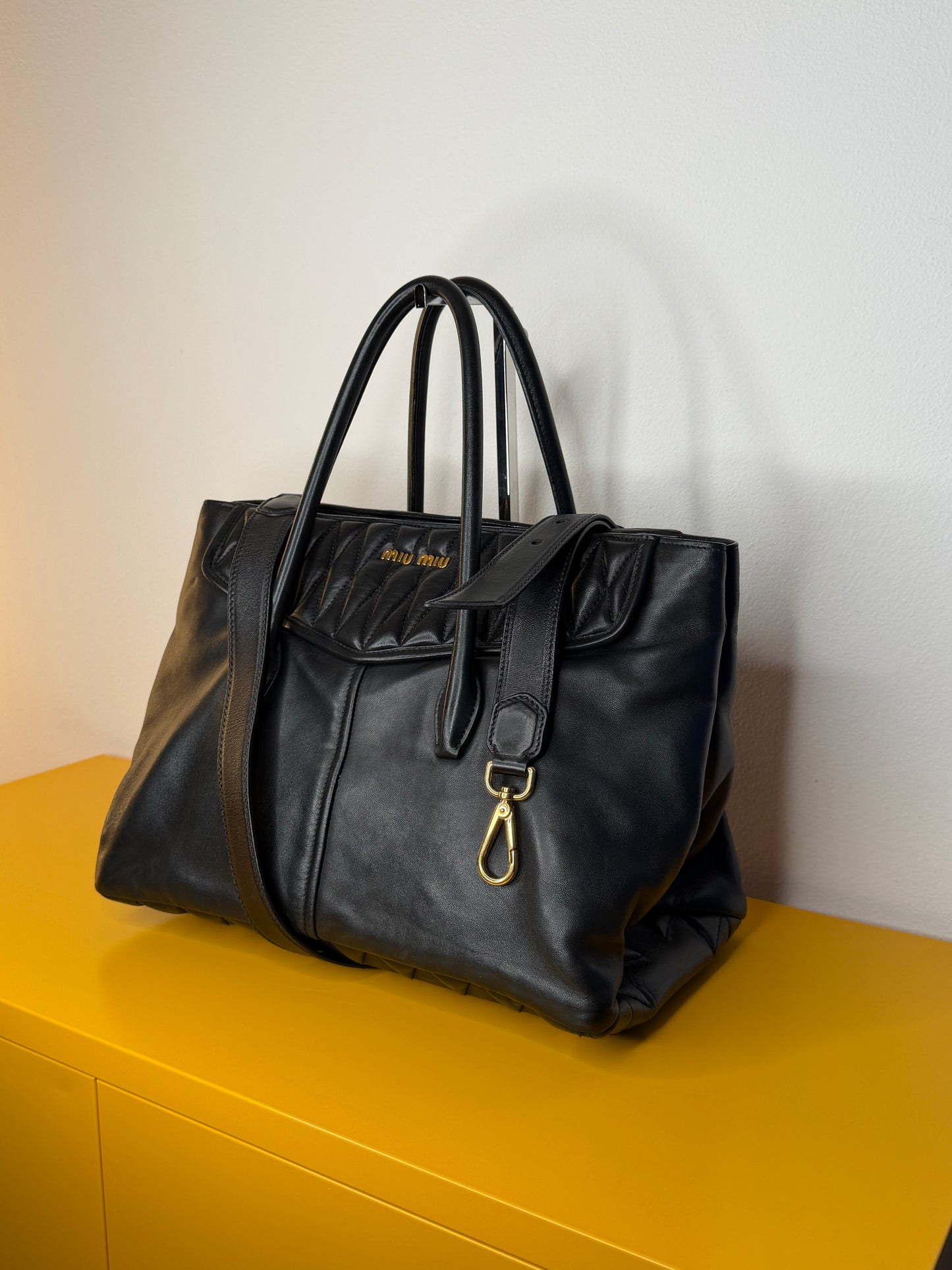 Miu Miu Biker nera
