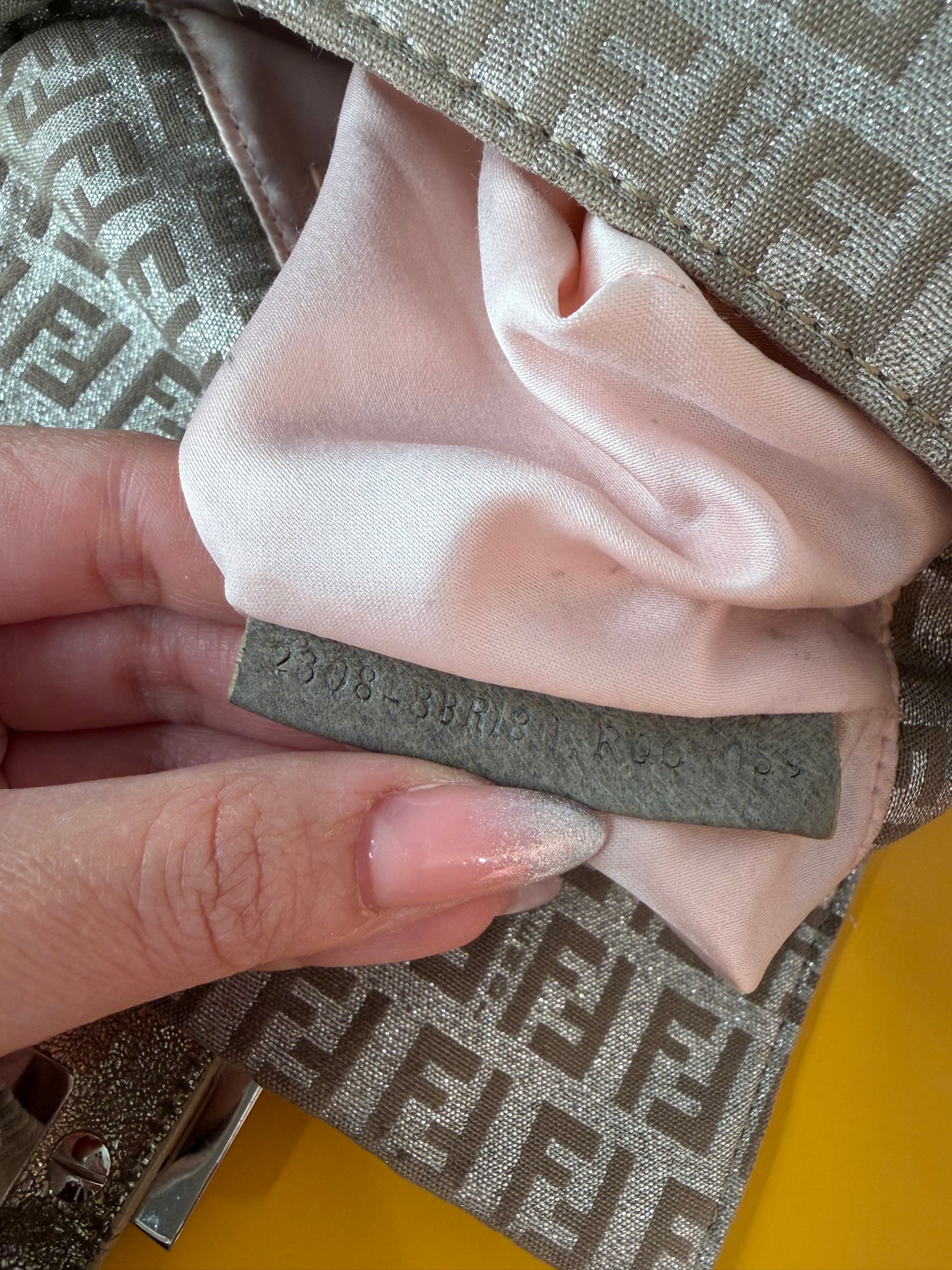Fendi mini Mamma argento/oro