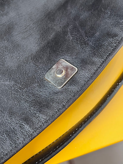 Fendi Chef raso/pelle nera