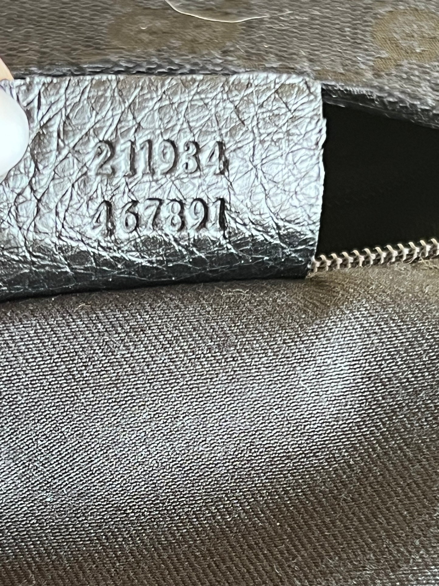 Gucci Hobo magnetic web