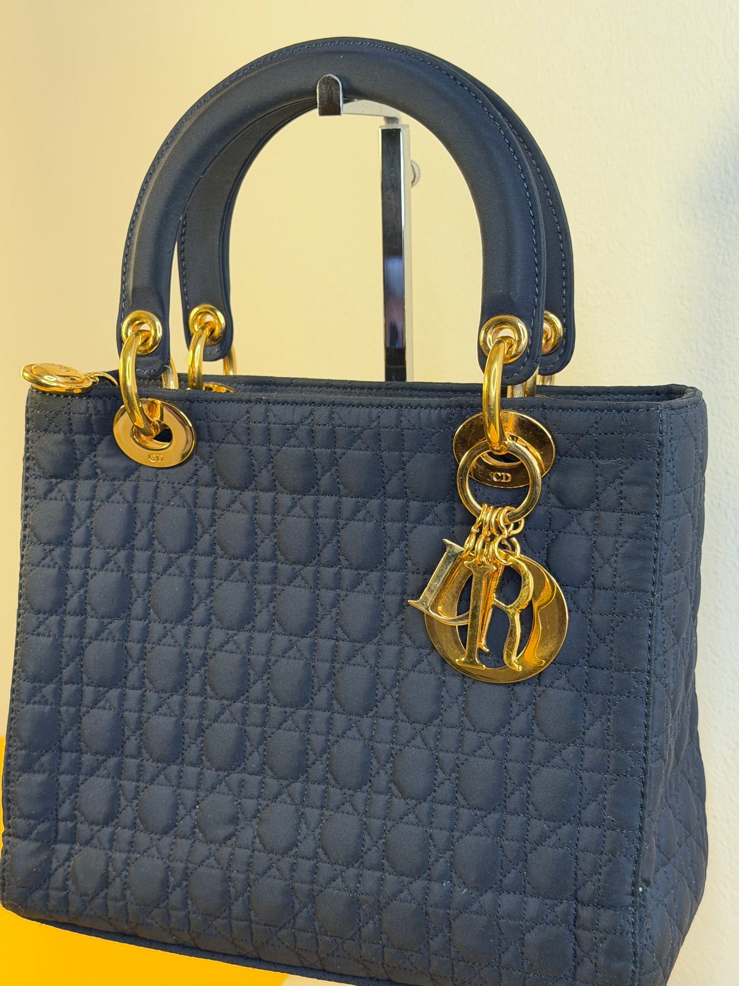 Christian Dior lady vintage blu notte