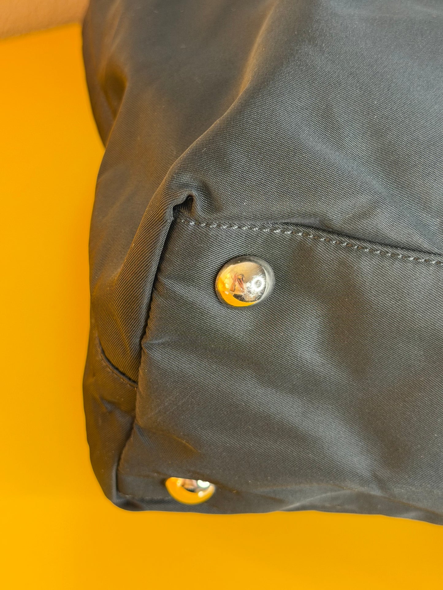 Prada tracolla tessuto/pelle