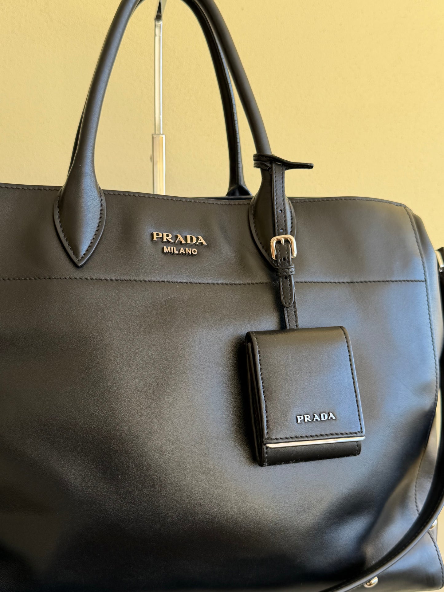 Prada soft calf nera