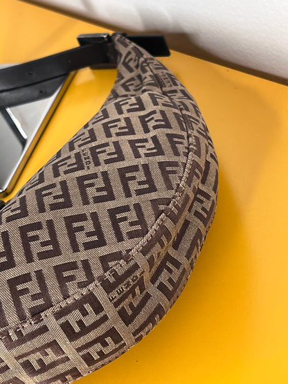 Fendi Croissaint Beige/marrone