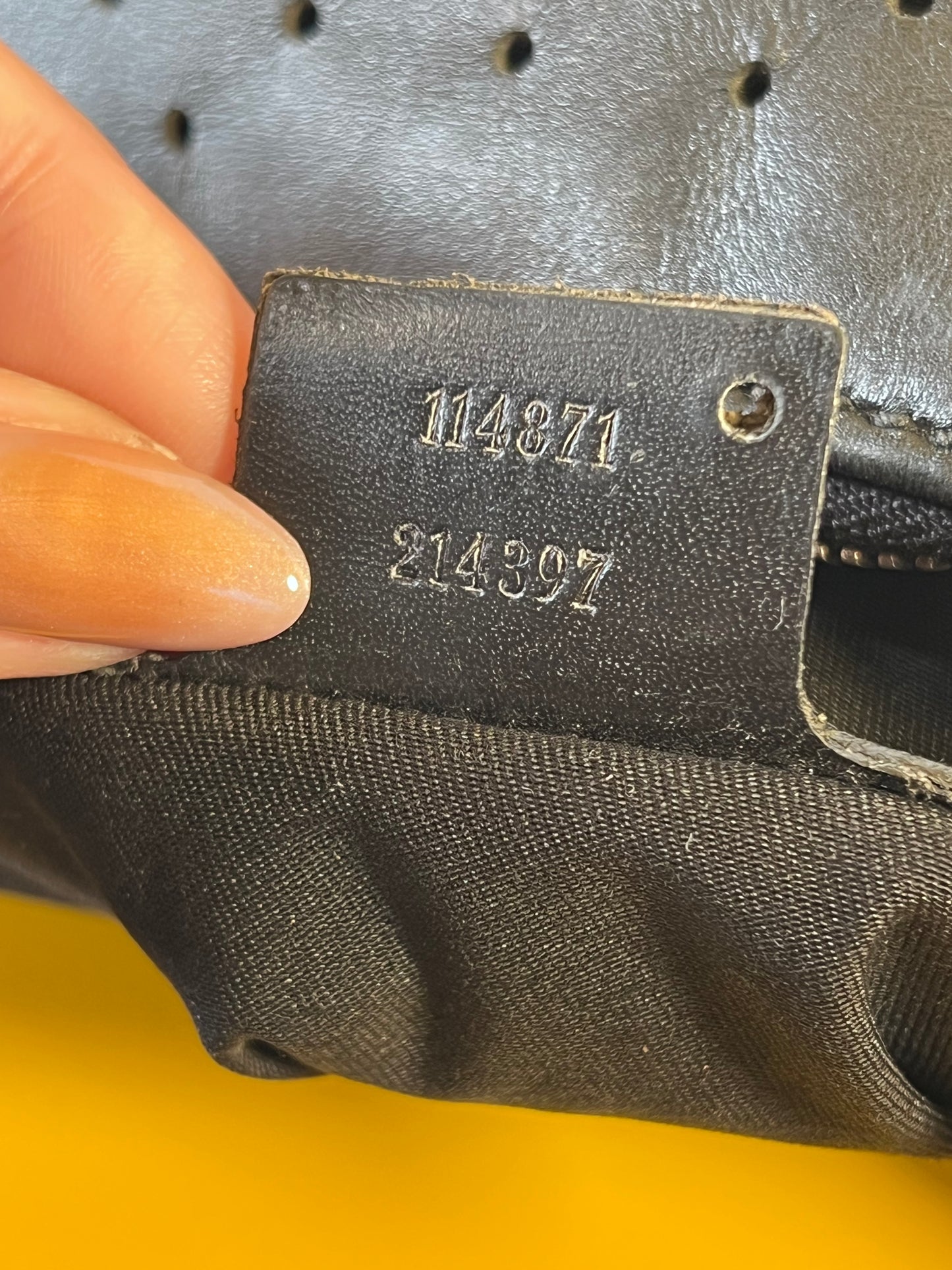 Gucci Interlocking nera