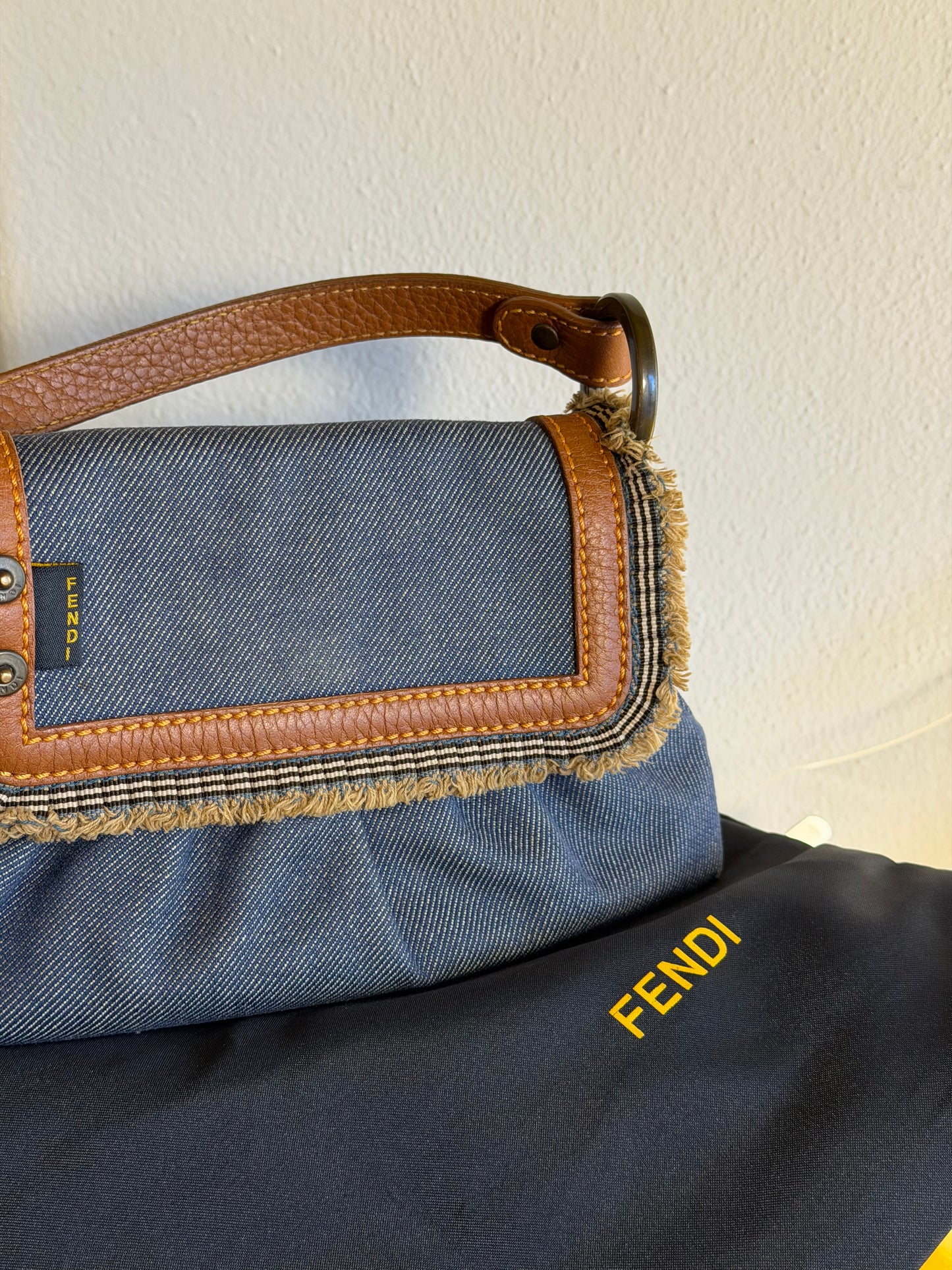 Fendi mini chef denim