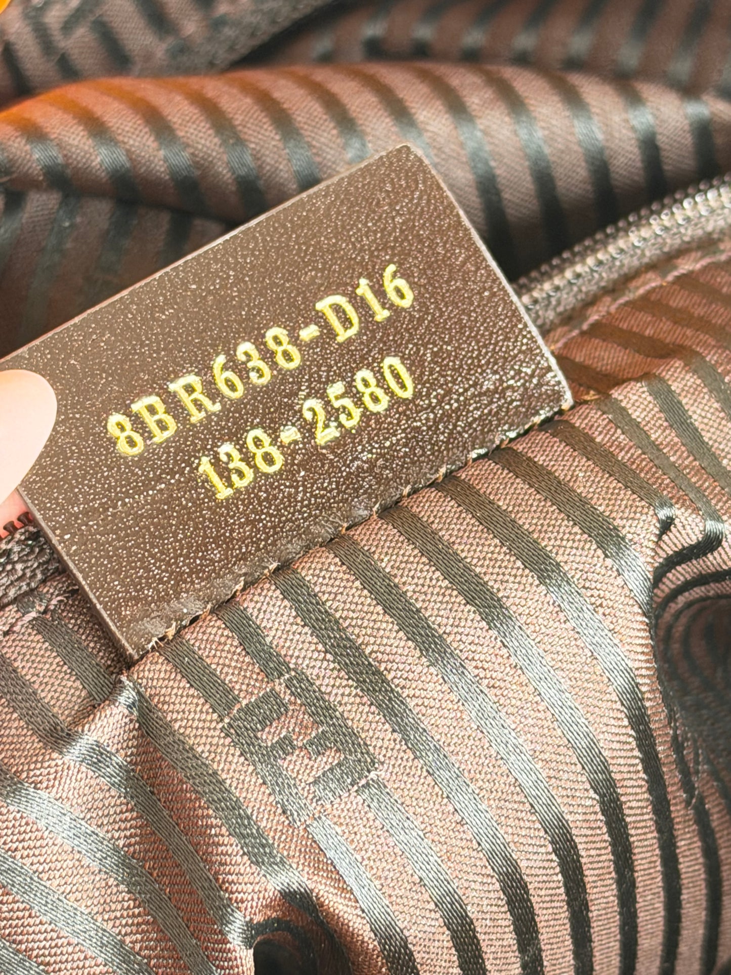 Fendi Mamma Baguette Arancione