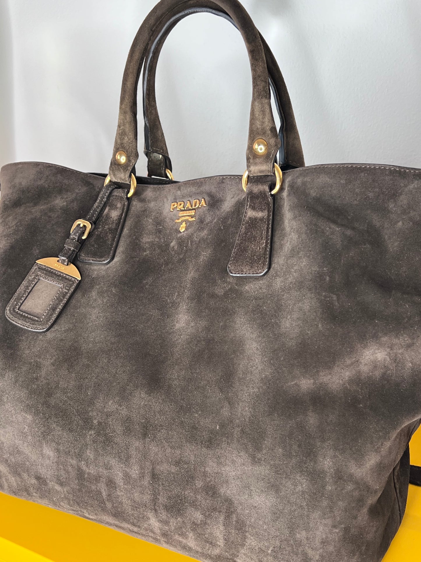 Prada Suede tote