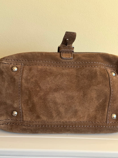 Prada Suede shoulder bag
