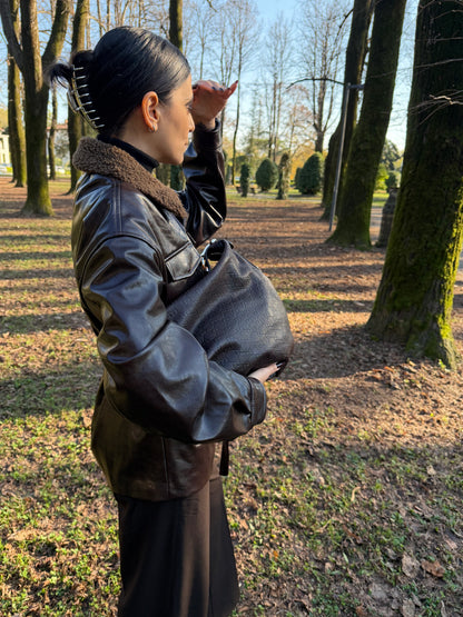 Gucci Hobo pelle marrone