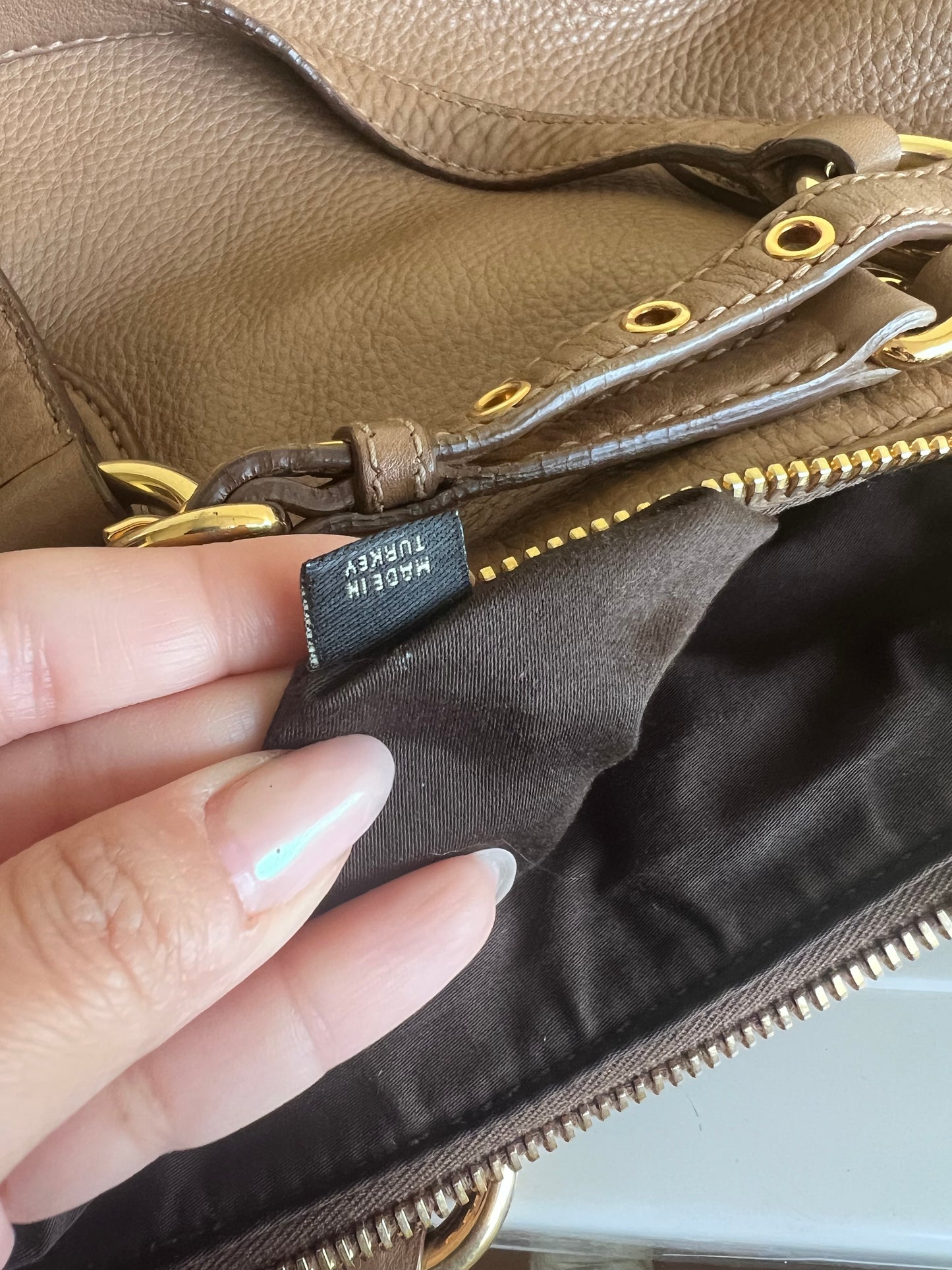 Miu Miu caramel