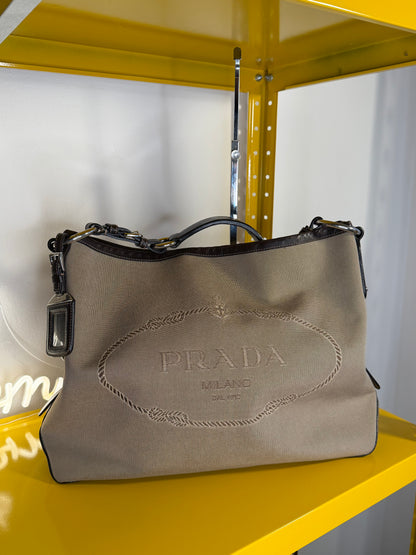 Prada logo Jaquard